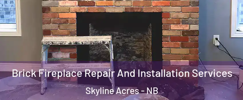 Brick Fireplace Repair And Installation Services Skyline Acres - NB