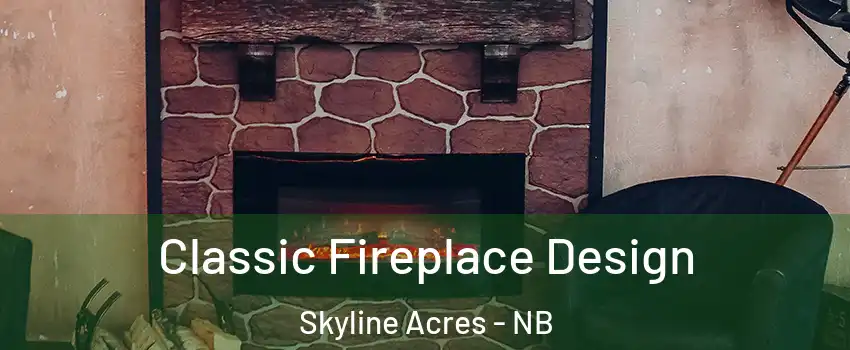  Classic Fireplace Design Skyline Acres - NB