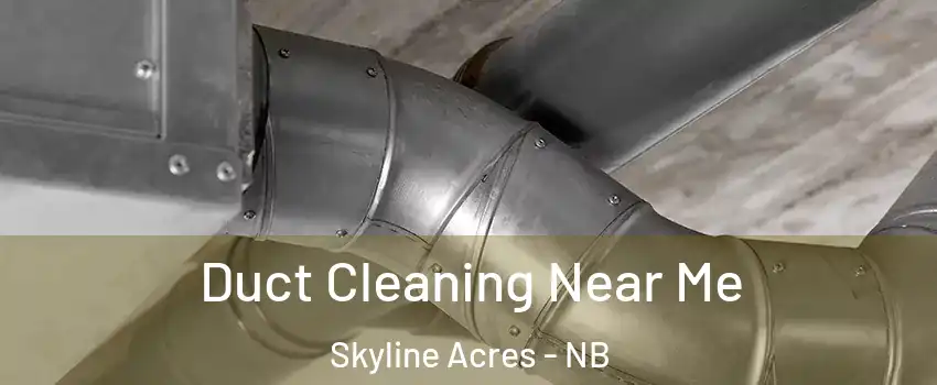 Duct Cleaning Near Me Skyline Acres - NB