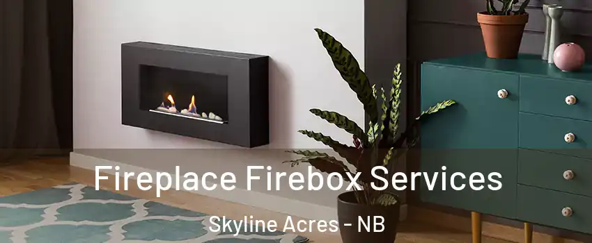  Fireplace Firebox Services Skyline Acres - NB