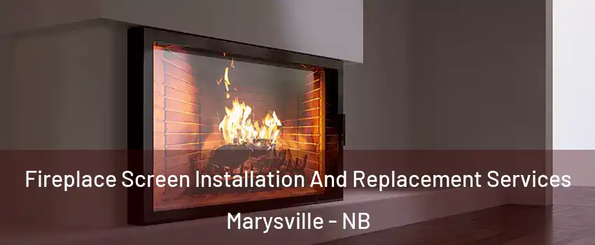 Fireplace Screen Installation And Replacement Services Marysville - NB
