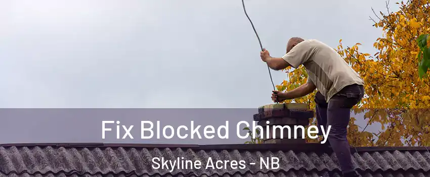  Fix Blocked Chimney Skyline Acres - NB