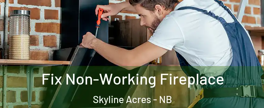  Fix Non-Working Fireplace Skyline Acres - NB
