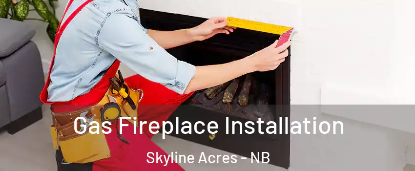  Gas Fireplace Installation Skyline Acres - NB