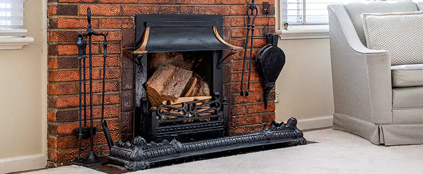 Vintage-style Fireplace Redesign in Fredericton, New Brunswick