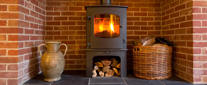 Fix Non-Working Rusted Metal Fireplace in Fredericton, New Brunswick