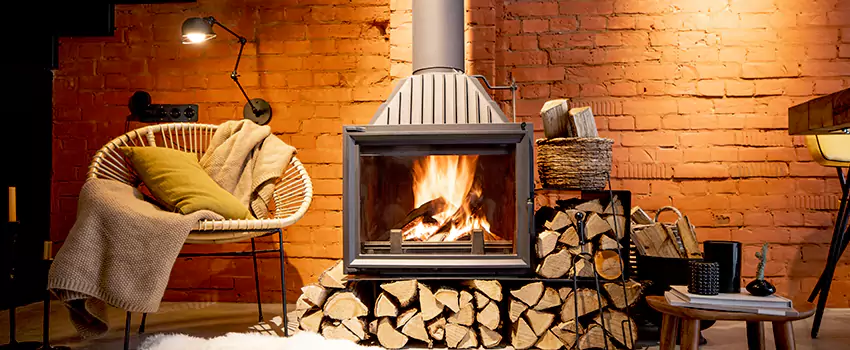 Pellet Stove Chimney Pipe Brackets Installation in Fredericton, NB