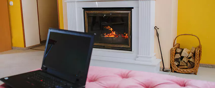 Valor Outdoor Gas Fireplace in Fredericton, New Brunswick