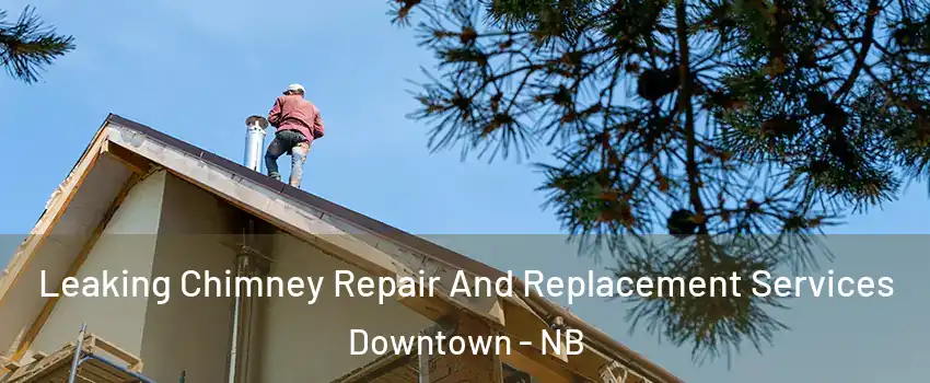 Leaking Chimney Repair And Replacement Services Downtown - NB
