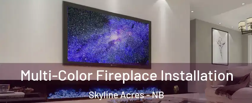  Multi-Color Fireplace Installation Skyline Acres - NB