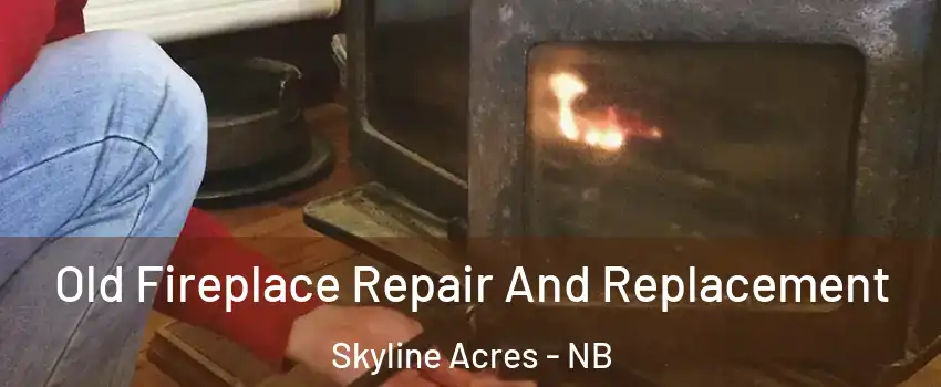  Old Fireplace Repair And Replacement Skyline Acres - NB