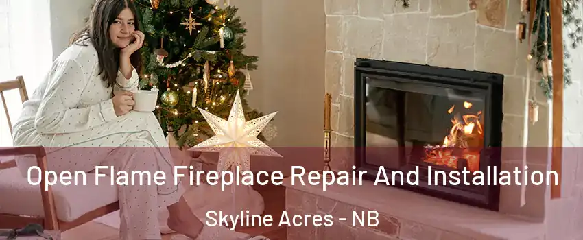  Open Flame Fireplace Repair And Installation Skyline Acres - NB