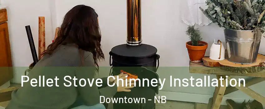  Pellet Stove Chimney Installation Downtown - NB