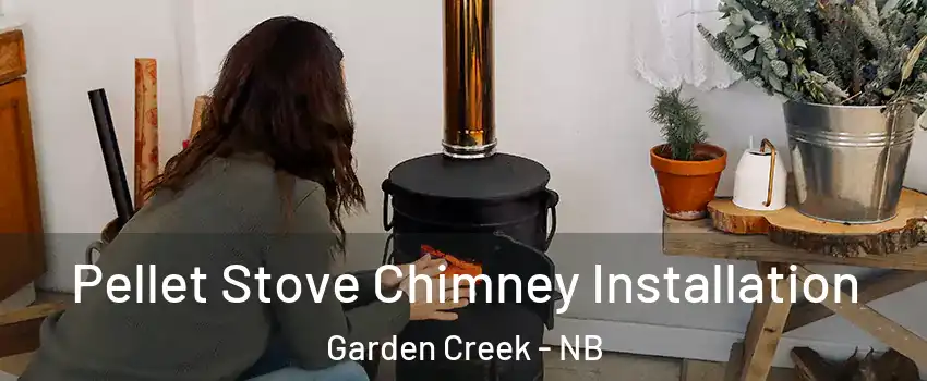  Pellet Stove Chimney Installation Garden Creek - NB