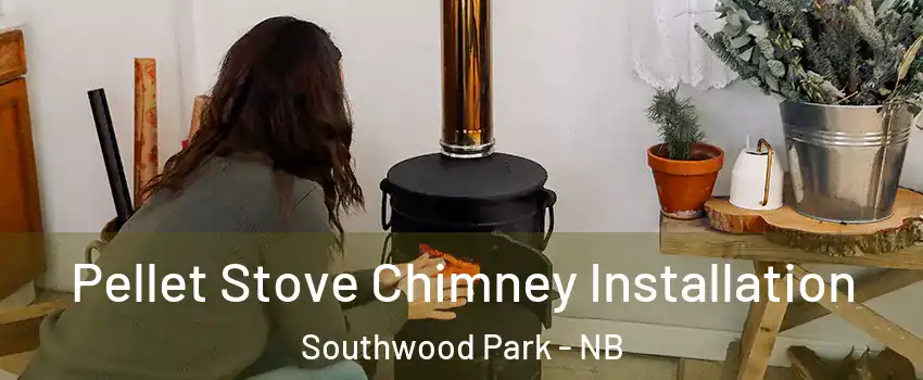  Pellet Stove Chimney Installation Southwood Park - NB