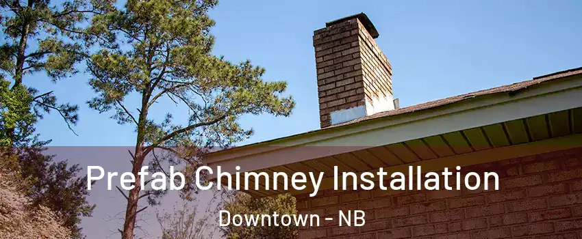  Prefab Chimney Installation Downtown - NB