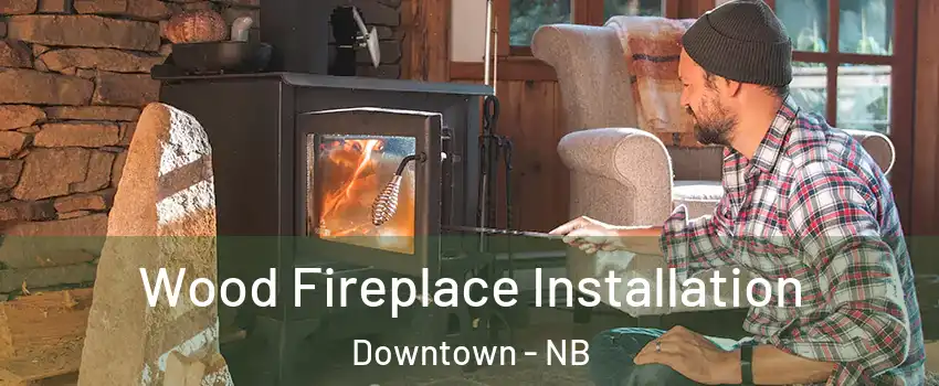  Wood Fireplace Installation Downtown - NB